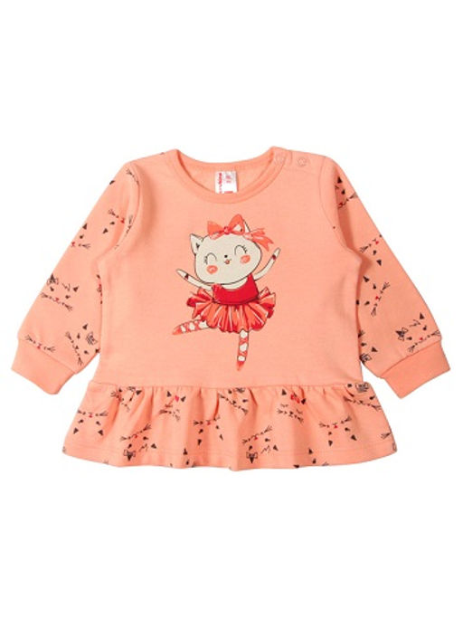 CRB wear/CWB 62191 Джемпер ясельный, персиковый/Ex.Cherubino  фото 5