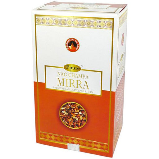 Прямоуг. благовония Myrrh Мирра 15 гр. блок 12шт.