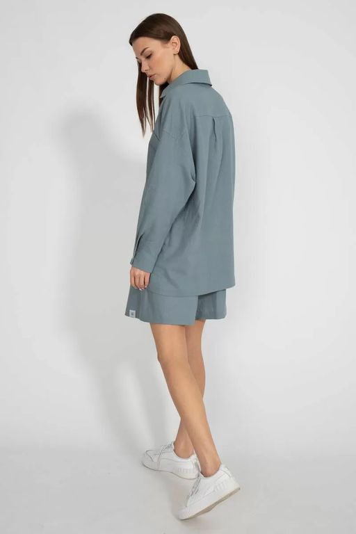 Льняная рубашка 4073 - Kivviwear фото 3