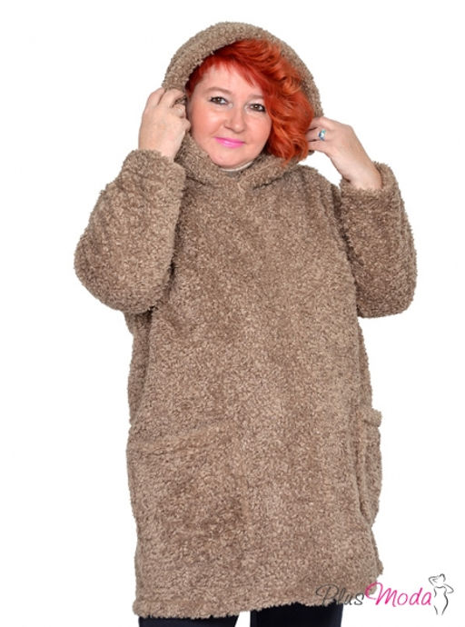 Жакет-куртка Модель №1788 размеры 44-84 - Plusmoda фото 3