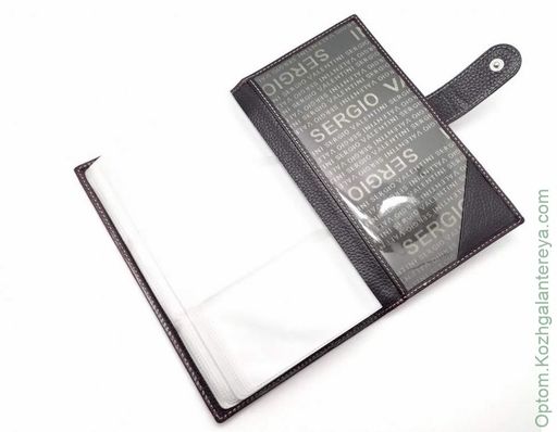 Женская кожаная визитница Sergio Valentini СВ 3222-075  фото 6