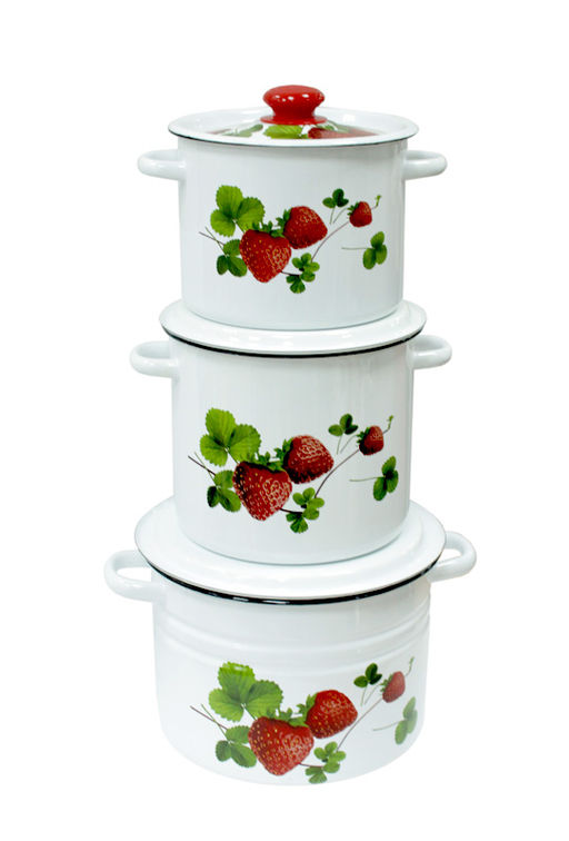 ЭМ_Набор кастрюль цил. 3 пр ЛЕТНЯЯ ЯГОДА №17-872 арт. N17B56 СибТ/ОБКЛ