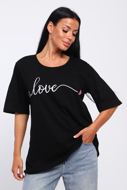 Футболка с надписью Love, Арт. 801