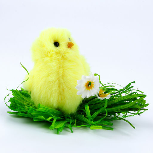 Мягкая игрушка на пасху Птенчик, 7 см, МИКС - Simaland фото 2