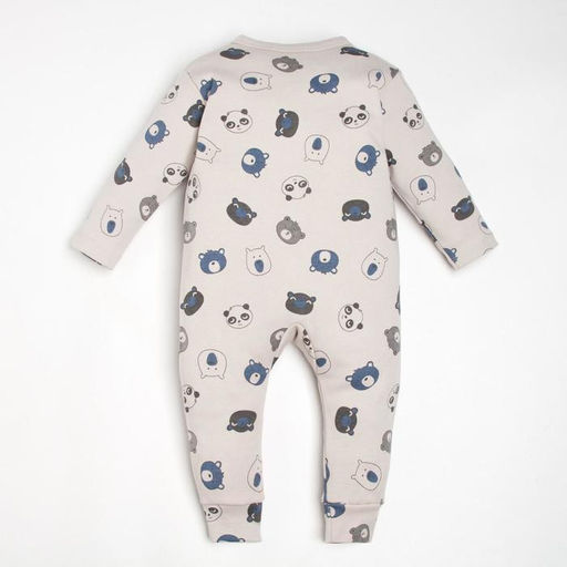 Комбинезон в набивку Крошка Я Мишка, рост 68-74 см, серый фото 5