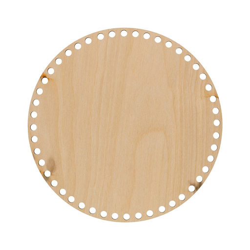 Заготовка для декорирования Mr. Carving БА-05 Панно с перфорацией Круг фанера d 24 см х 0.4 см