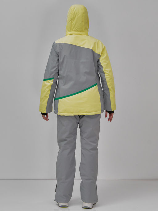 Горнолыжная куртка Chunmai 709J женская желтая утеплитель 380–480 г/м²  фото 13