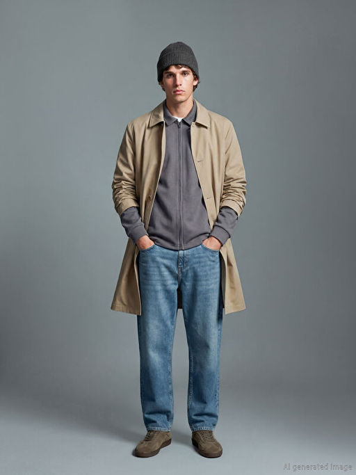 Super Baggy Fit Erkek Jean Pantolon