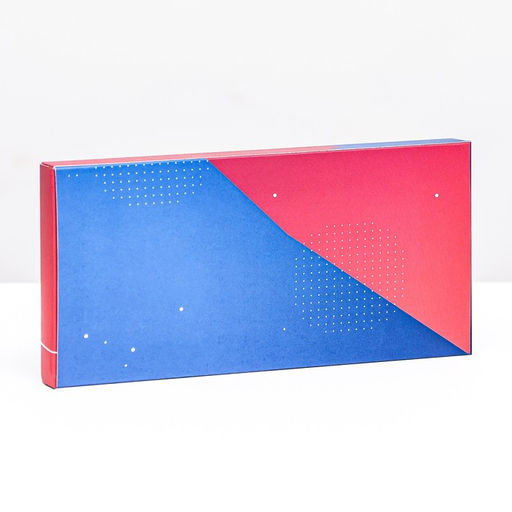 Цена за 5 шт. Подарочная коробка под плитку шоколада, без окна «23 Февраля», 17×8×1.4 см