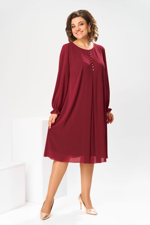 Платье Romanovich Style 1-2070 бордо фото 3