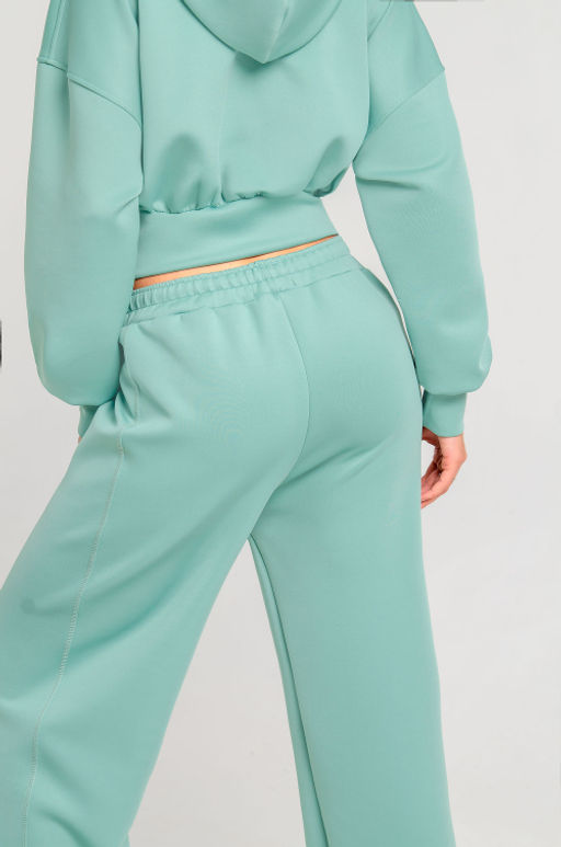 Арт. 2805 Костюм с брюками женский 42-48 (4 шт) Цвет:мята - Калинка фото 7