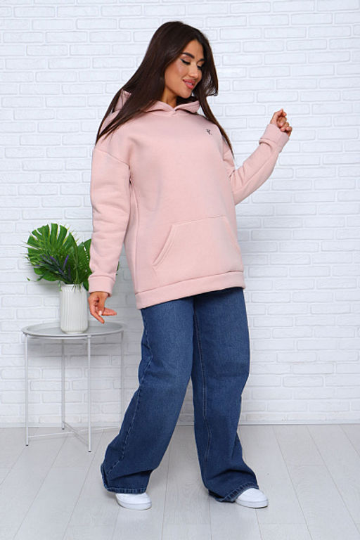 Толстовка с капюшоном, футер с начесом 3-х нитка (878-3) - Плиона фото 50