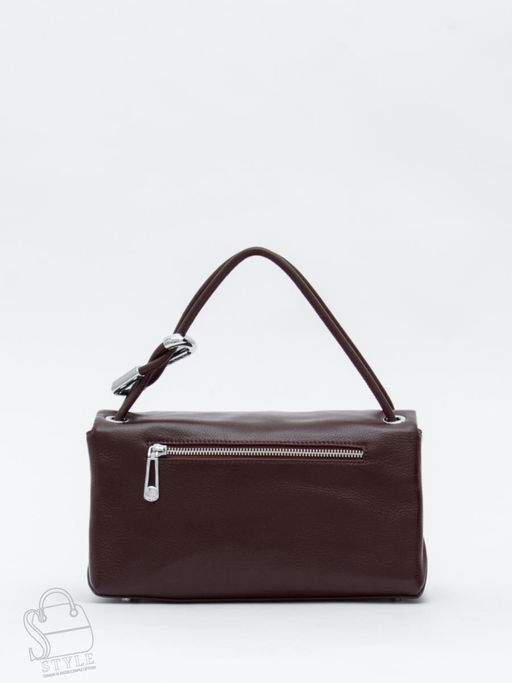 Сумка женская кожаная 8067Q wine red Polina&Eiterou