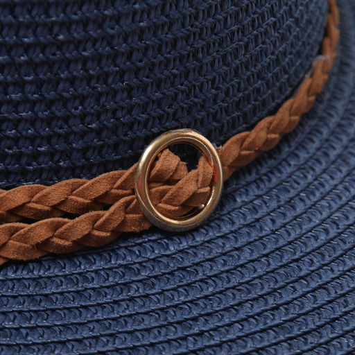 Шляпа женская MINAKU, цв. синий, р-р 58  фото 4