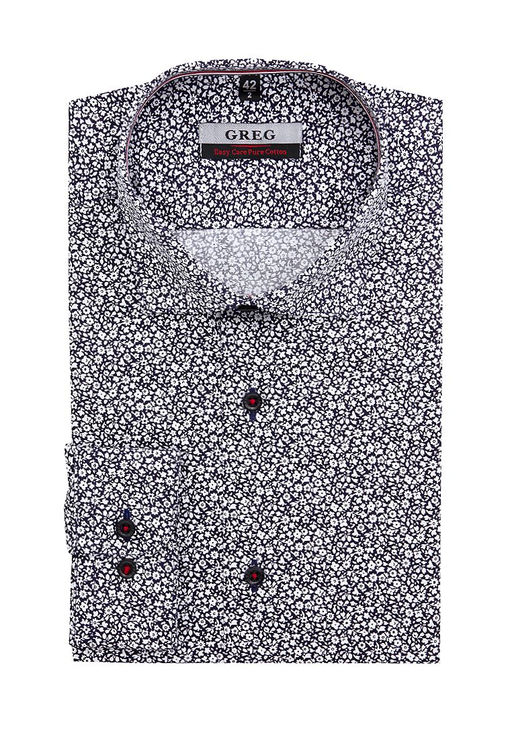 Сорочка мужская длинный рукав GREG 123/131/913/Z/1*  фото 2