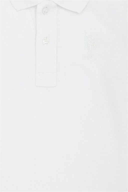 Белый базовый свитшот для мальчика - U.s. polo assn фото 4