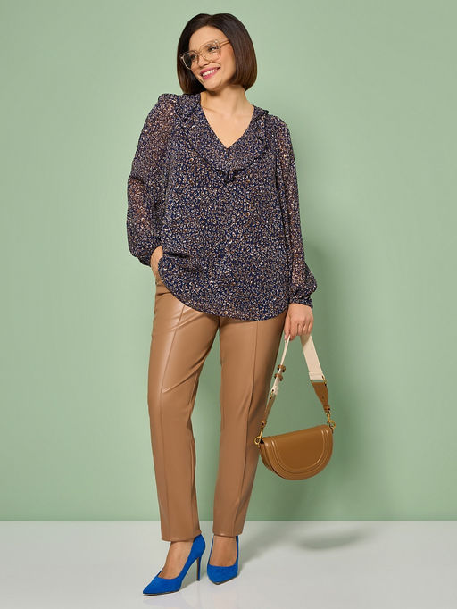 Брюки 0284-1а бежевый - Aquarell фото 11