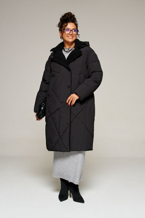 Пальто Beautiful Free 8024 черный