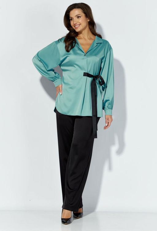 Костюм ТАиЕР 1301 бирюза, черный