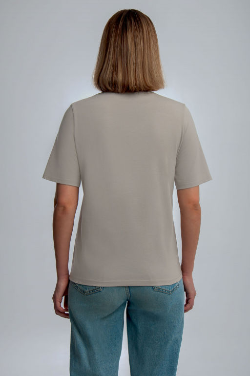 Арт. 31113 Футболка женская 44-52 (5 шт) Цвет:серый - Калинка фото 17