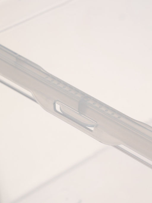 Ящики пластиковые для хранения, с крышкой, набор 2 шт.: 10 л, 16 л, прозрачно-матовый - Соломон фото 4