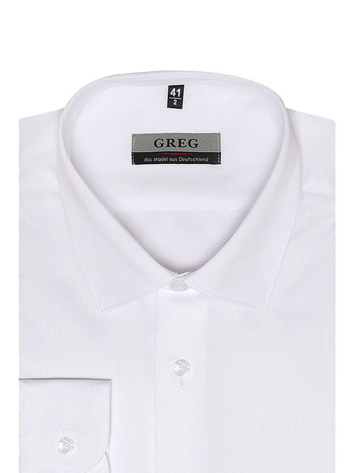 Сорочка мужская длинный рукав GREG 111/239/0169/Z  фото 3