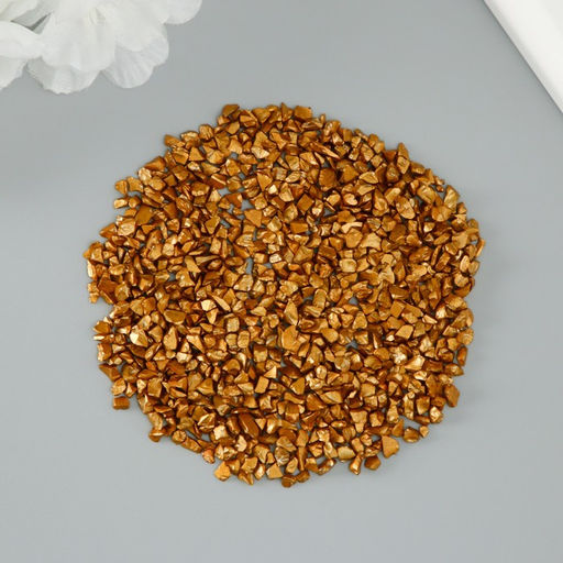 Цена за 2 шт. Декор стекло «Слюда золото», 20 г