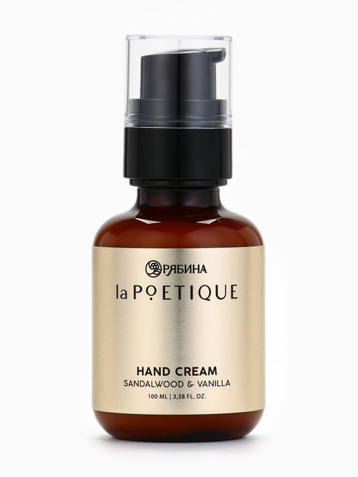 Крем для рук парфюмированный, аромат: сандал и ваниль, 100 мл, POETIQUE