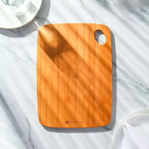 Доска разделочная бамбук 33х24х1 см прямоугольная Бамбук H-1636 (421475) /DANIKS/