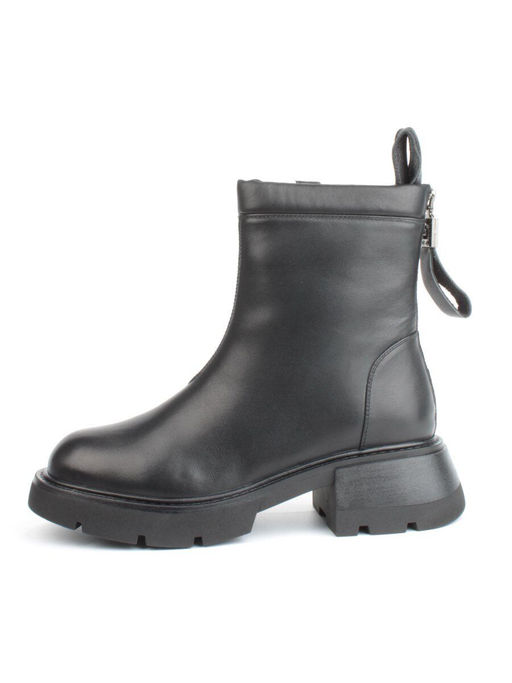 04-M3-L860 BLACK Ботинки зимние женские (натуральная кожа, натуральный мех) - Фабричный китай фото 6