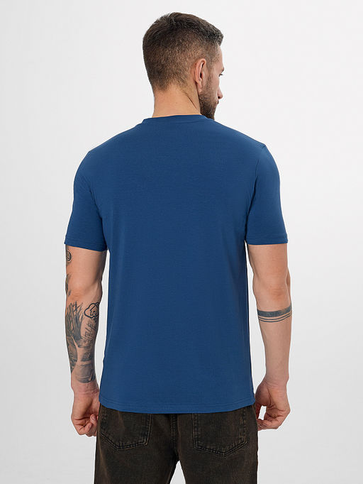 Футболка мужская синяя - Mark formelle фото 2