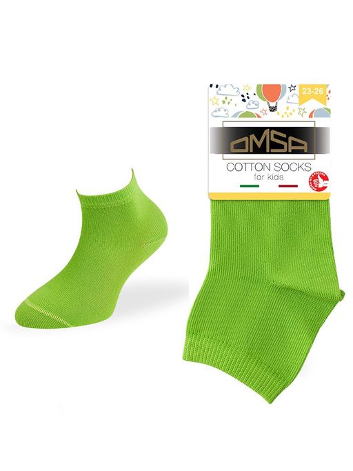 OMSA kids Calzino 21C02 гладь укороченный - orange  фото 2