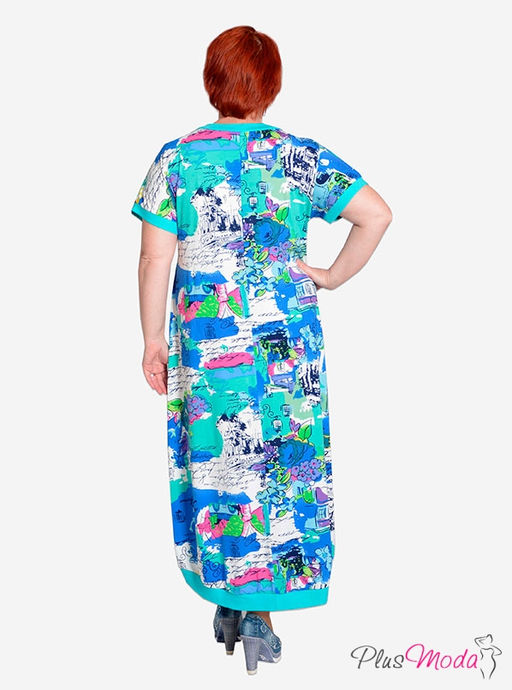 Платье Модель №76 размеры 50-72 - Plusmoda фото 3