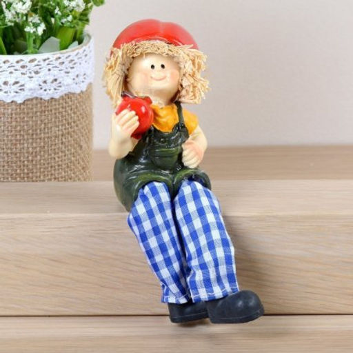 Фигурка Веселые Домовята висячие ножки 6х6х8 см / 91418 /уп 2/192/ - Галеонтрейд фото 3