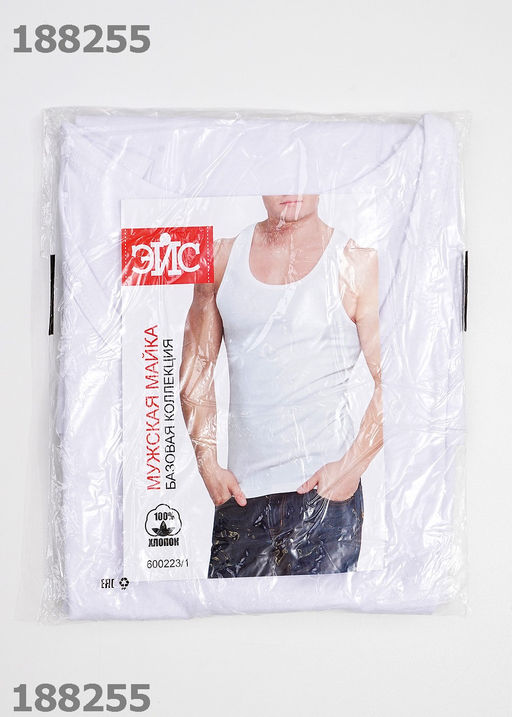 ЭЙС майка муж 600223/1 белый - Clever wear фото 3
