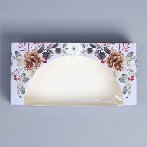 Цена за 5 шт. Коробка складная «Новогодняя ботаника», 20 x 10 x 5 см