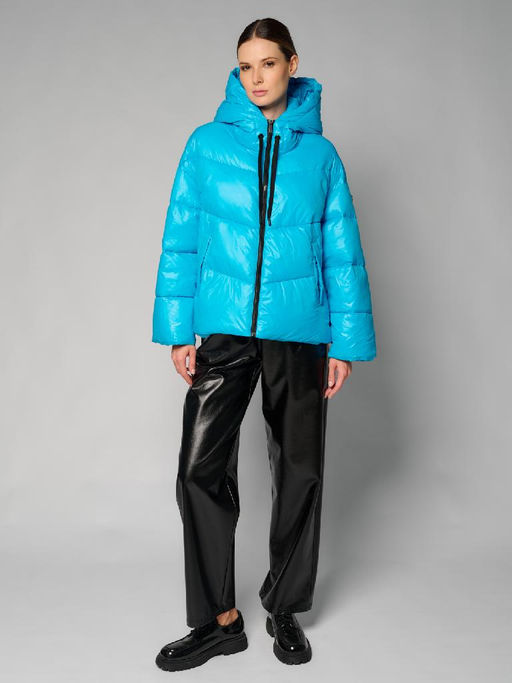 Куртка женская 12411-22049 l.blue - Eleganzza фото 3