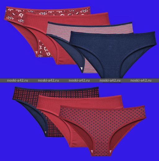Цена за 7 шт. Трусы женские Турция Неделька - 7 шт. арт. 713026 L (44-46) - For you фото 3
