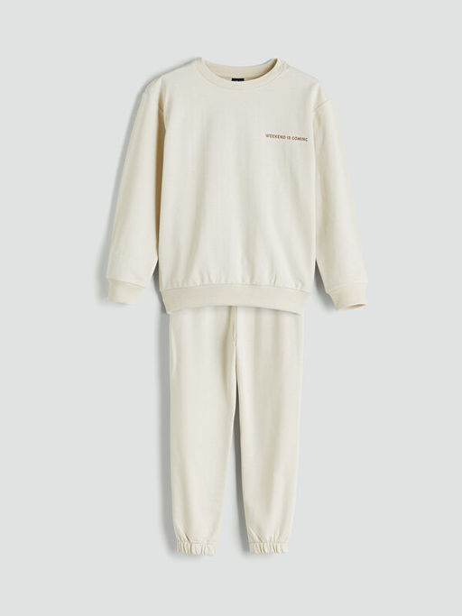 Bisiklet Yaka Erkek ?ocuk E?ofman Tak?m?