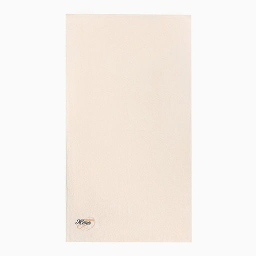 Полотенце махровое Любимая жена 70х130см 100% хлопок, 350 г/м2 - Этель фото 2