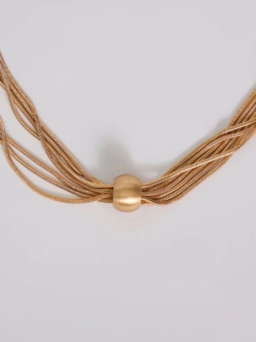 Многослойное украшение на шею / Zarina фото 3