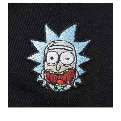 Бейсболка CAPSLAB арт. CL/REM/1/RICK3 Rick and Morty Rick (черный)  фото 3