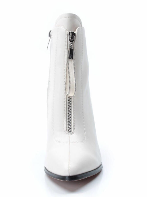 01-PCS124-3 BEIGE Ботинки демисезонные женские (натуральная кожа, байка)