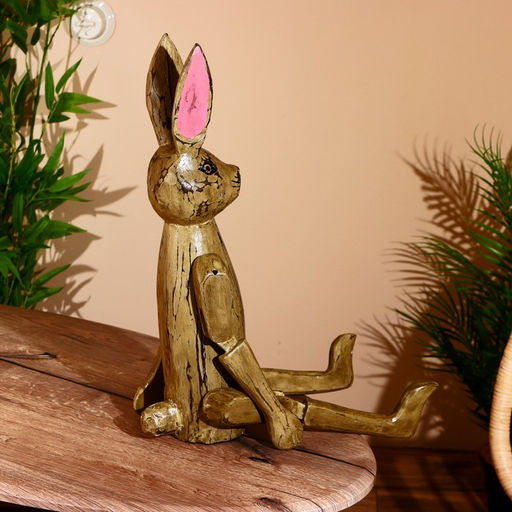 Сувенир «Заяц», висячие лапки, 70 см, дерево