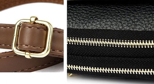 KAIDIFEINIROO Сумка женская с двумя ремнями 8757 фото 15