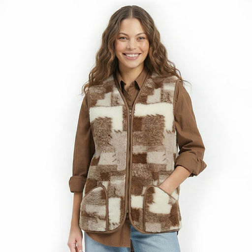 Жилет арт.1221-01/мол. КЛАССИКА Печворк