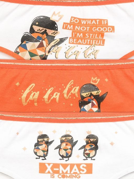 GULB3871(3шт. в упаковке) трусы для девочек