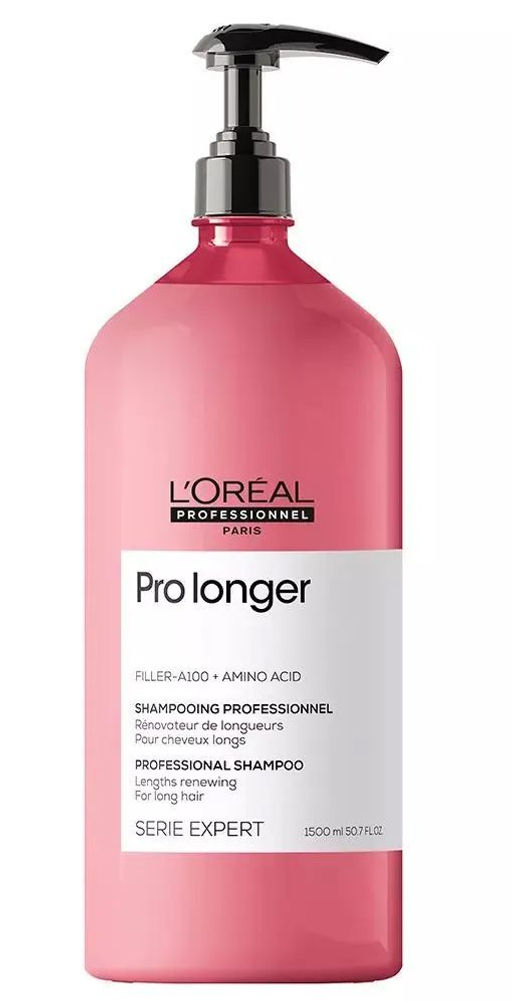 Шампунь восстанавливающий Pro longer (с помпой), 1500мл Loreal - Loreal professionnel фото 4