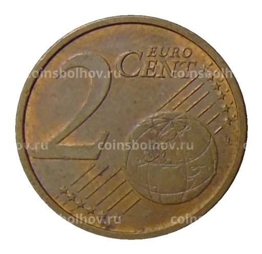 2 евроцента 2002 года F Германия