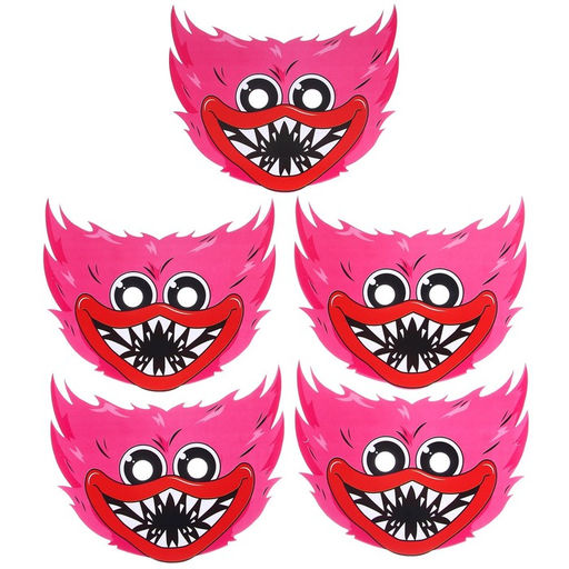 Цена за 5 шт. Маска карнавальная Кисси Мисси, Монстр - Simaland фото 2